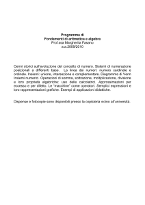 F.ti di Matematica e Algebra