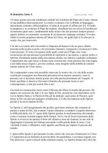 II domenica Anno A - WebDiocesi