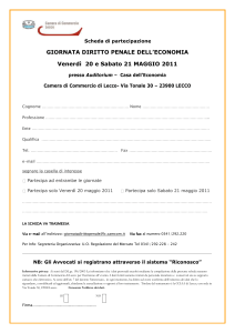 Invito - Tribunale di Lecco