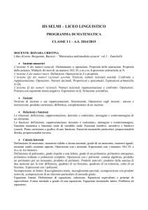 IIS SELMI – LICEO LINGUISTICO