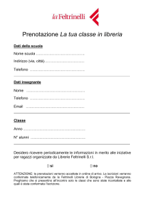 ISCRIZIONE NEWSLETTER ROMA