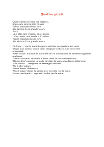 Quattro pirati - L`ISOLA DEI TESORI