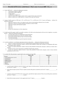 Finanza aziendale