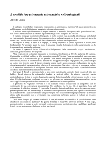 Scarica il documento - Pratica Psicoterapeutica