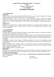 Prog.Mat.3^CEN-EL - Itis Leonardo da Vinci