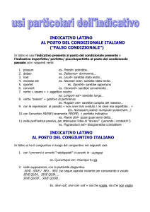 al posto del condizionale italiano