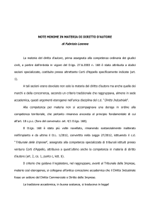 TRIBUNALE DI BRESCIA – UFFICIO DI PRESIDENZA