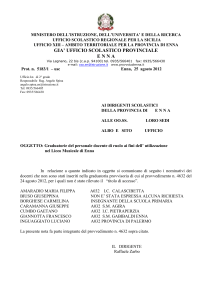 liceo musicale - elenco esclusi graduatoria