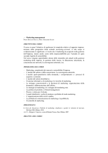 Marketing management