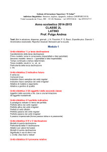Istituto di Istruzione Superiore “F.Selmi” indirizzo linguistico