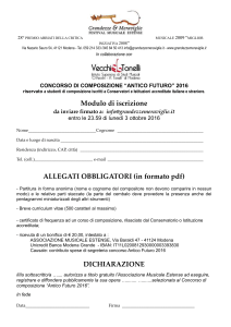 scarica il modulo - Comune di Modena