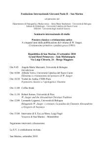 Programma - Università di Bologna