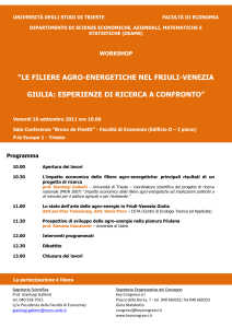 UNIVERSITÀ DEGLI STUDI DI TRIESTE