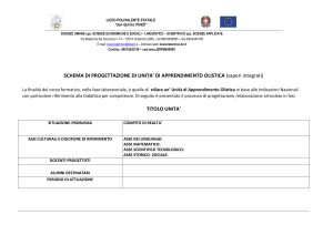 UD OLISTICA - Liceo Polivalente Statale Don Quirico Punzi