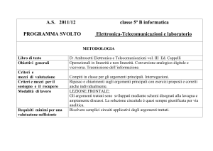 catena di acquisizione dati - ITI Ettore Majorana