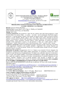 2L - Liceo Daniele Crespi