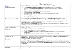 Tabella Alto Medioevo