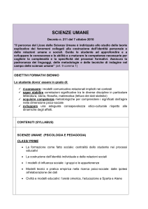 OSA Biennio - liceo Joyce