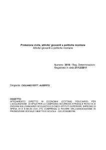 comune di bologna - Delibere di giunta e consiglio