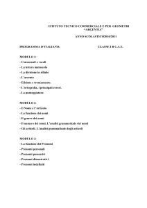 Italiano 1B CAT