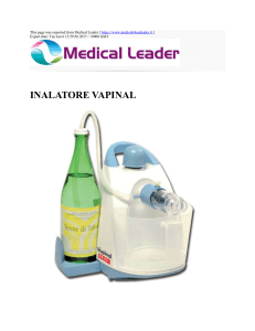INALATORE VAPINAL : Medical Leader : http://www