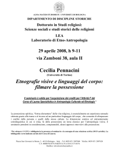 Pennacini  - Dipartimento di Storia Culture Civiltà