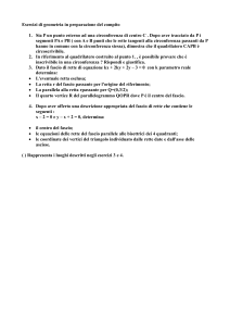 Preparazione compito novembre - Liceo Statale G. Carducci