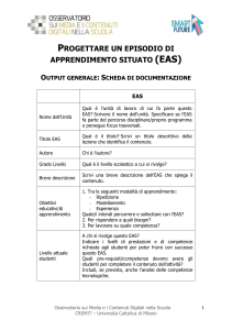 in word - descrittiva