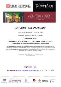 l`agora` del pensiero - itis magistri cumacini