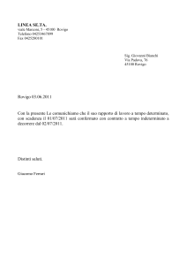 CONTRATTO INDETERMINATO