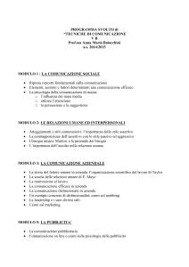 5b tecnica comunicazione