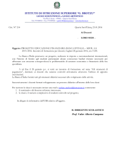 ISTITUTO DI ISTRUZIONE SUPERIORE “G. BROTZU” LICEO