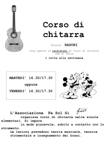 Corso di chitarra