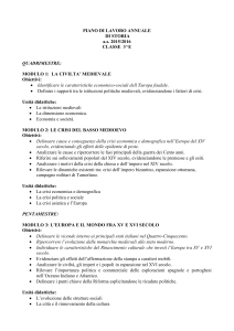 PROGRAMMA ANNUALE DI STORIA