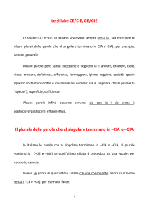 regole ortografiche - La finestra sull`albero