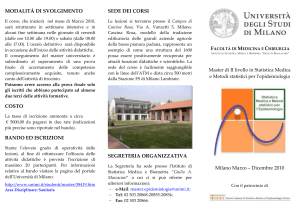 modalitá di svolgimento - Dipartimento di Economia, Finanza e