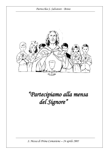 Libretto Prima Comunione