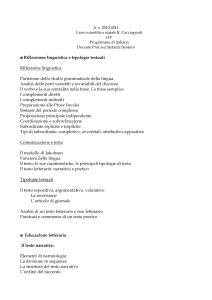 A. s. 2010-2011 Liceo scientifico statale R. Caccioppoli II F