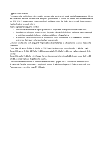 Oggetto: corso di latino