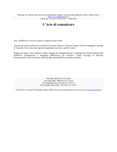 L`Arte di comunicare - web marketing, pubblicità. Ancona, Marche