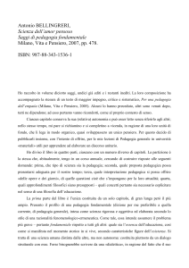 AB 2007 Scienza dell`amor pensoso. Saggi di