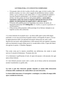 letteratura