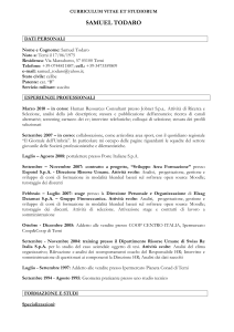 Dati personali