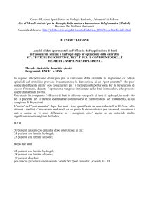 esercitazione