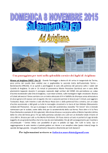 Una passeggiata per tutti nella splendida cornice dei laghi di