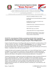 Autovalutazione di Istituto