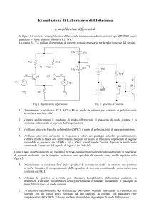 Amplificatore Differenziale
