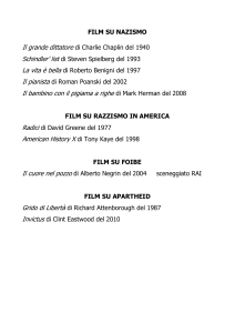 FILM SU NAZISMO Il grande dittatore di Charlie Chaplin del 1940