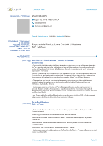 visualizza il cv
