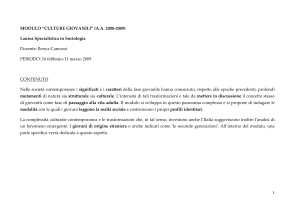 CG sito - Dipartimento di Sociologia